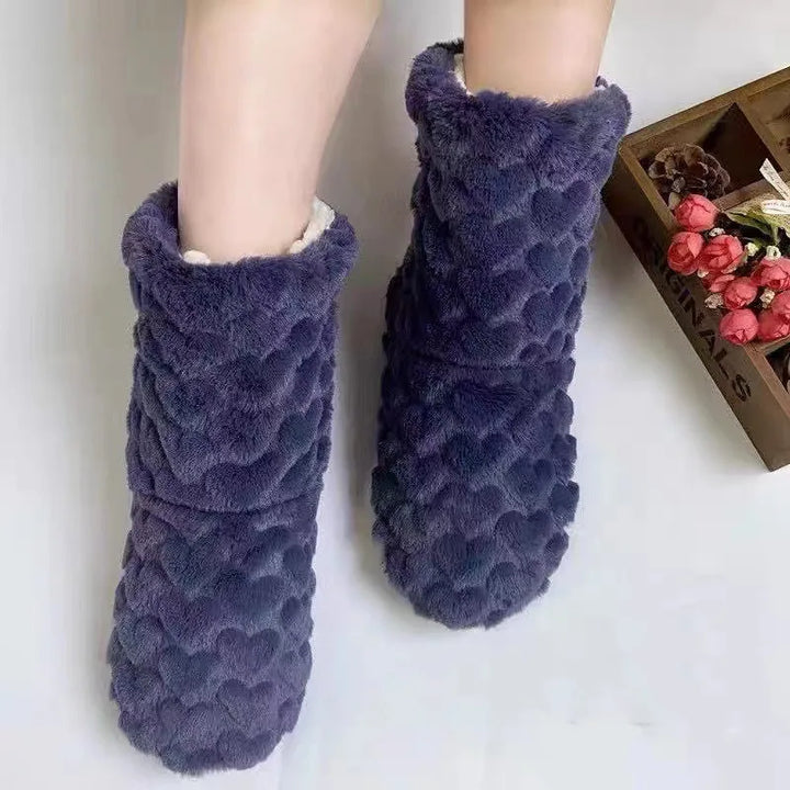 Herbst- & Winter-Kuschelsocken unisex, warm, gefüttert & rutschfest für maximalen Komfort.