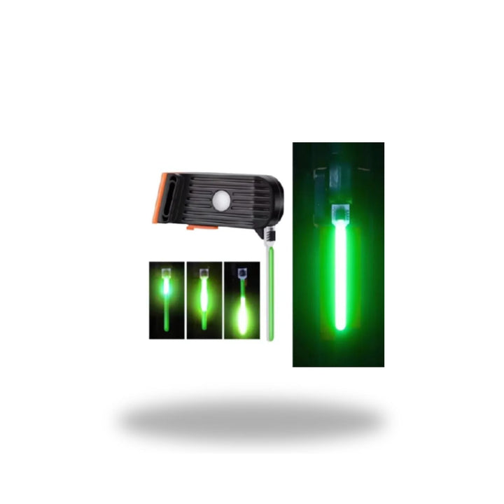 Unisex LED-Fahrradrücklicht für verbesserte Präsenz und Schutz auf der Straße bei Dunkelheit.