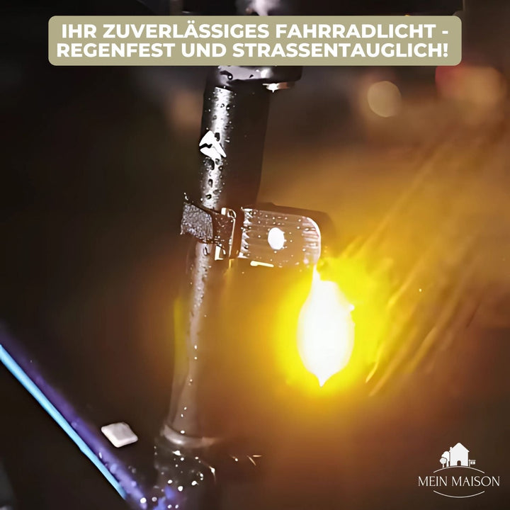 Kompaktes LED-Fahrradrücklicht, einfach zu montieren, ideal für Outdoor- und Sportaktivitäten.