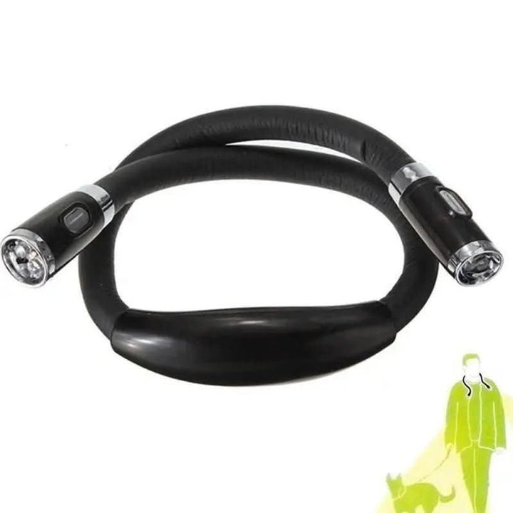 Verpackte Unisex LED Nackenlampe, ideal als Geschenk für Stricker, Häkler & Bastler.