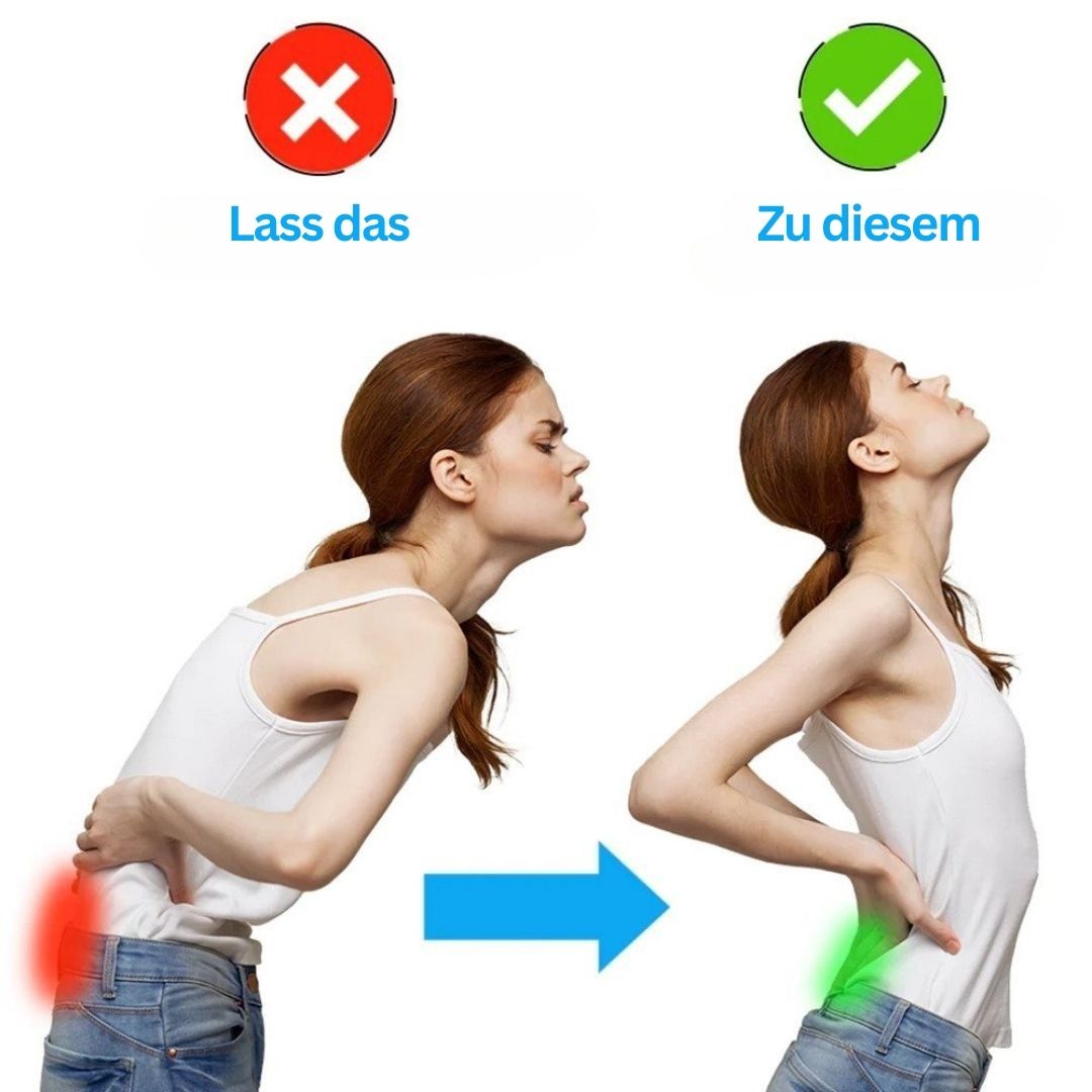 Wirksamer Lendenstützgürtel für Ischias- und Rückenschmerzlinderung. Orthopädische Beckenstütze für optimale Unterstützung.