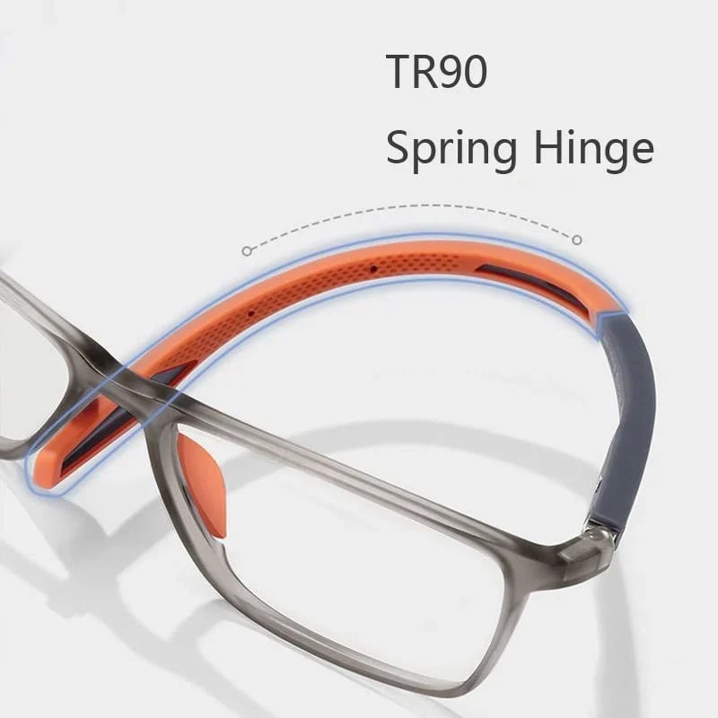 Elegante Bildschirmbrille: Blaulichtfilter schützt Ihre Augen bei Computernutzung und digitaler Lektüre.