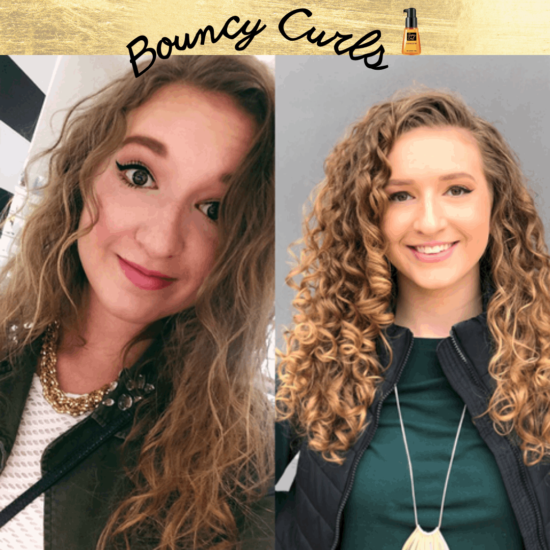 Definierte Locken & natürliche Sprungkraft mit diesem Anti-Frizz Locken Serum. Für gesunden Glanz & Styling.