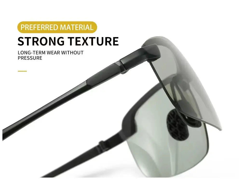 Vielseitige Luminexx photochrome Sonnenbrille, selbsttönend und unisex, bietet umfassenden UV-Schutz für Outdoor & Reise.
