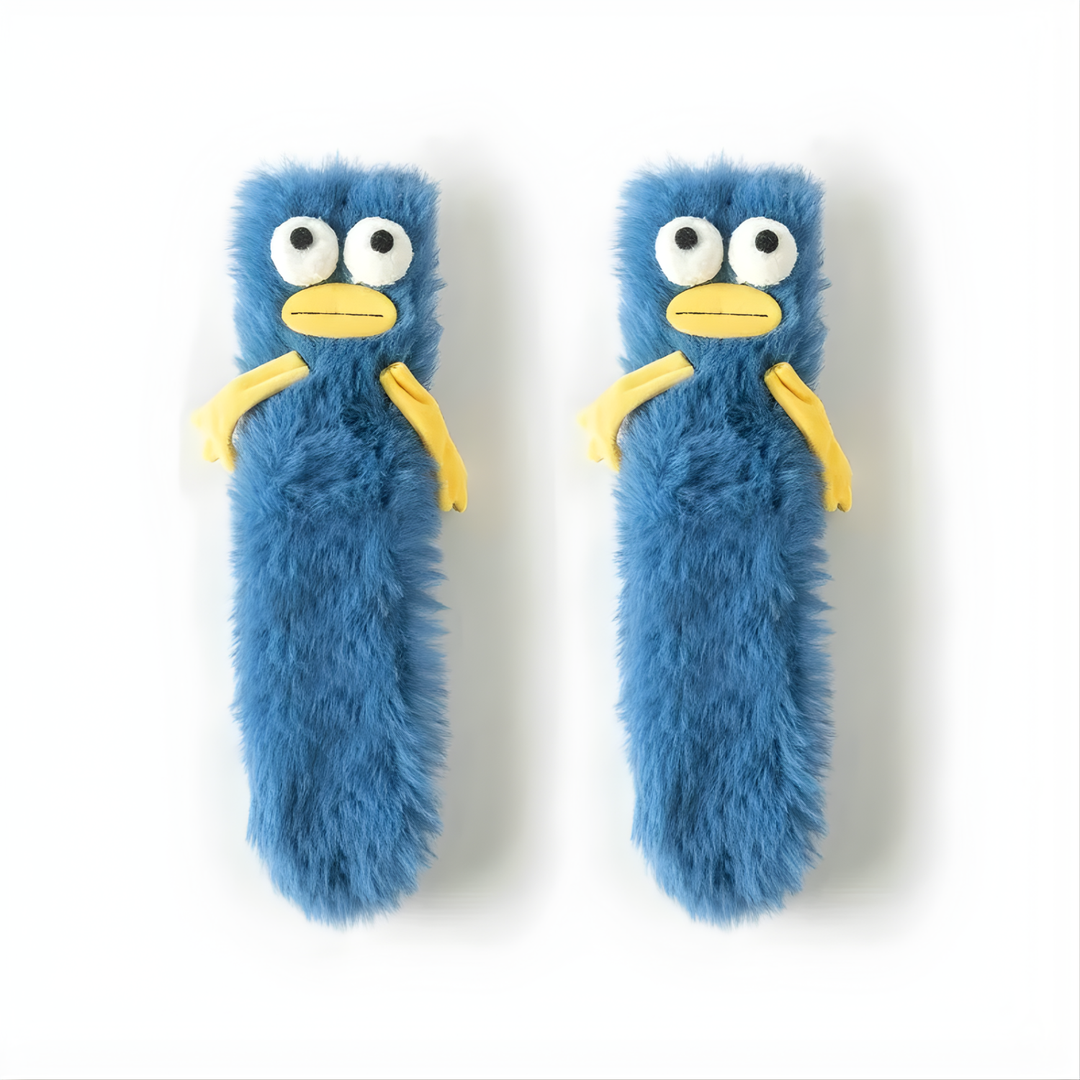 Unisex 3D Socken als humorvolles Weihnachtsgeschenk, halten Füße im Winter warm. Lustige Freizeitsocken.