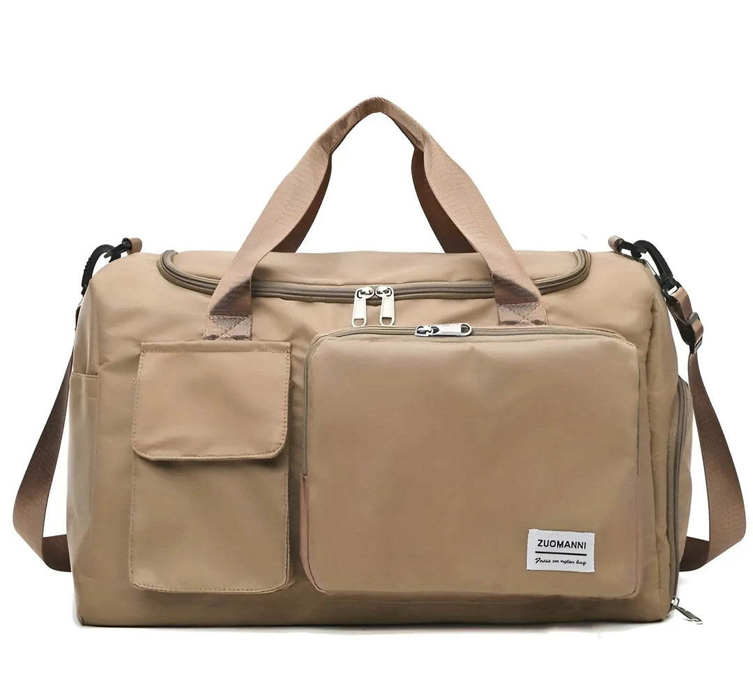 Moderner Reise-Allrounder: geräumig, wasserdicht, unisex & stilvoll für Business & Freizeit.