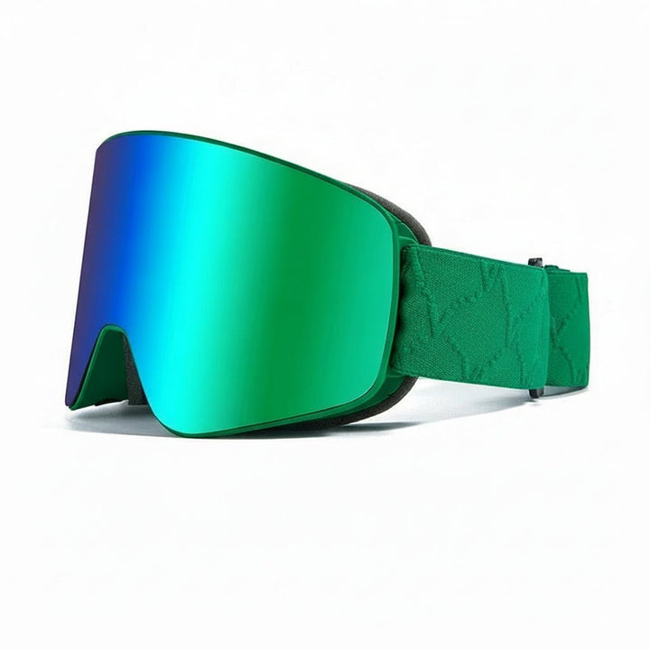 Robuste Unisex-Wintersportbrille: magnetisch, antibeschlag, UV400-Schutz für Ski & Snowboard.