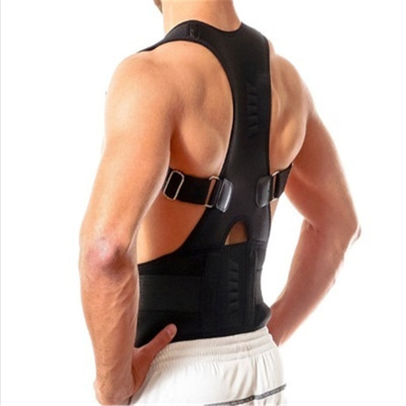 Komfortable, verstellbare Unisex Rückenstütze für optimale Haltungskorrektur, fördert Gesundheit und Wohlbefinden.