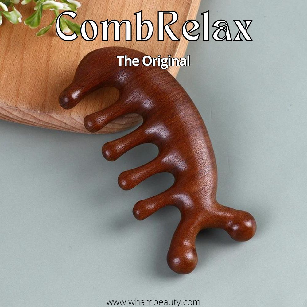 Holz-Massagekamm, antistatisch, für gesunde Kopfhaut und entspanntes, glänzendes Haar. Perfekt für Unisex Haarpflege.