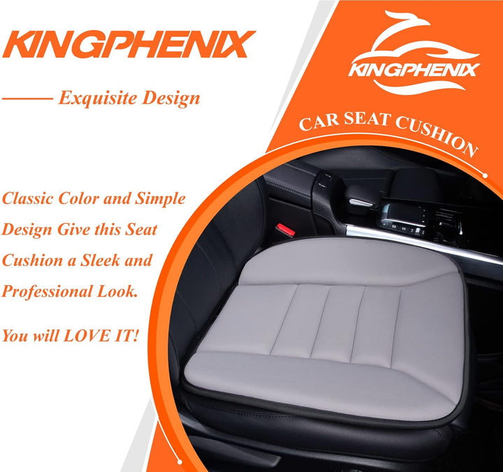 Orthopädisches Memory Foam Autositzkissen, ideal für gesunden Fahrkomfort und Haltung.