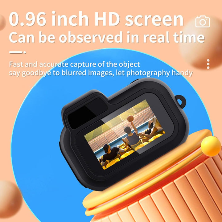Handliche Mini Digitalkamera 1080P mit Farbdisplay, ein praktisches Reise-Gadget für jedermann.