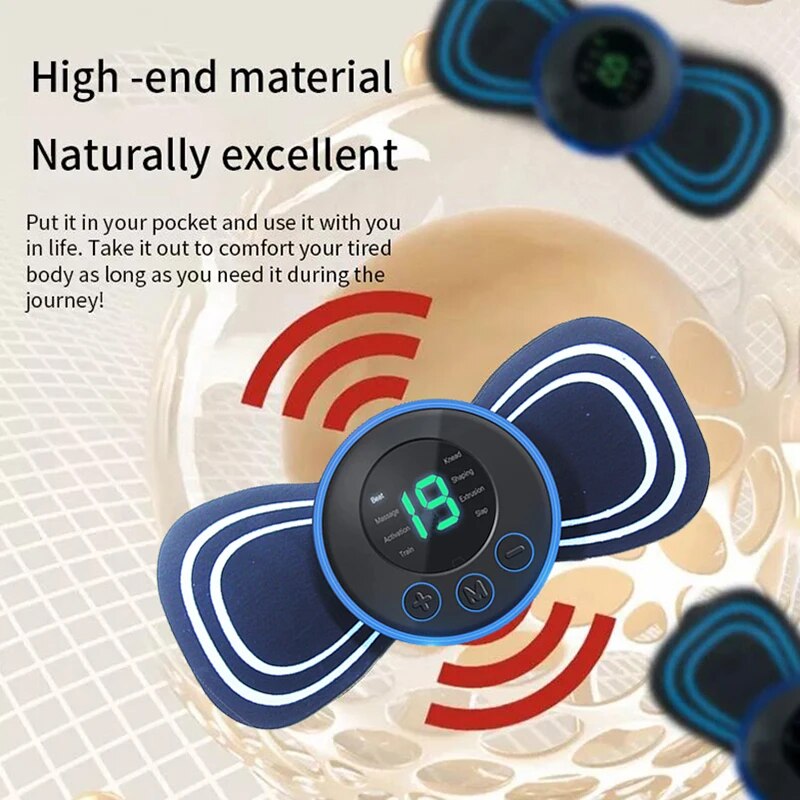 Unisex Mini Massagegerät, vielseitig einsetzbar für Nackenentspannung; ideal für Männer & Frauen.