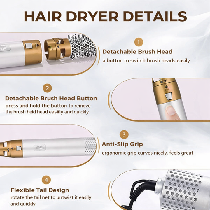 Unisex StyleMaster Haarstyling-Tool für schnelle & vielseitige Frisuren. Glätteisen & Lockenstab in Einem.