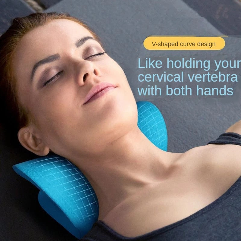 Nackenmassagekissen für unisex Nutzung; zur Linderung von Stress und Verspannungen.