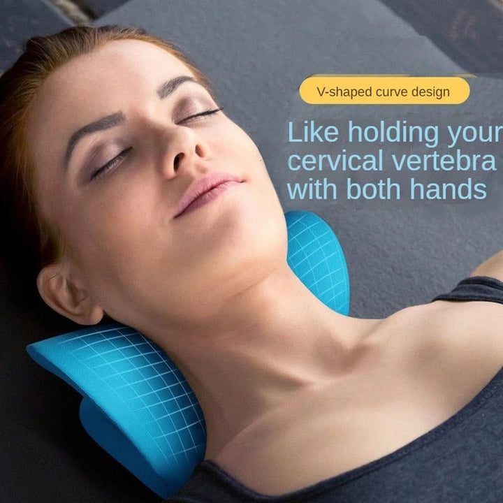 Nackenmassagekissen für unisex Nutzung; zur Linderung von Stress und Verspannungen.