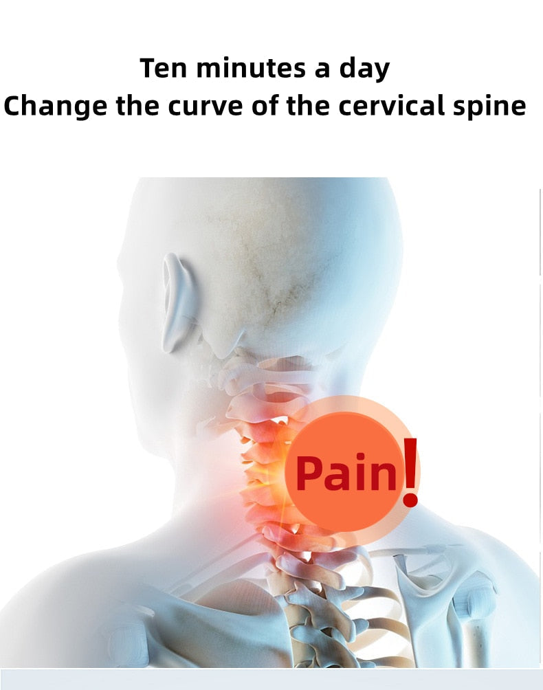 Ergonomisches Nackenmassagegerät für maximale Entspannung und Schmerzlinderung.
