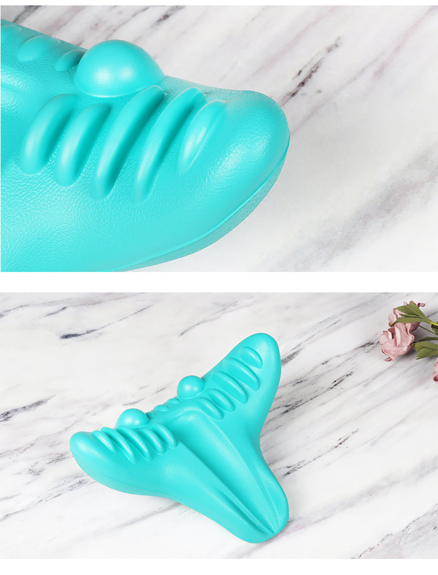 Ergonomisches Massagekissen zur Linderung von Nackenschmerzen & Muskelentspannung.