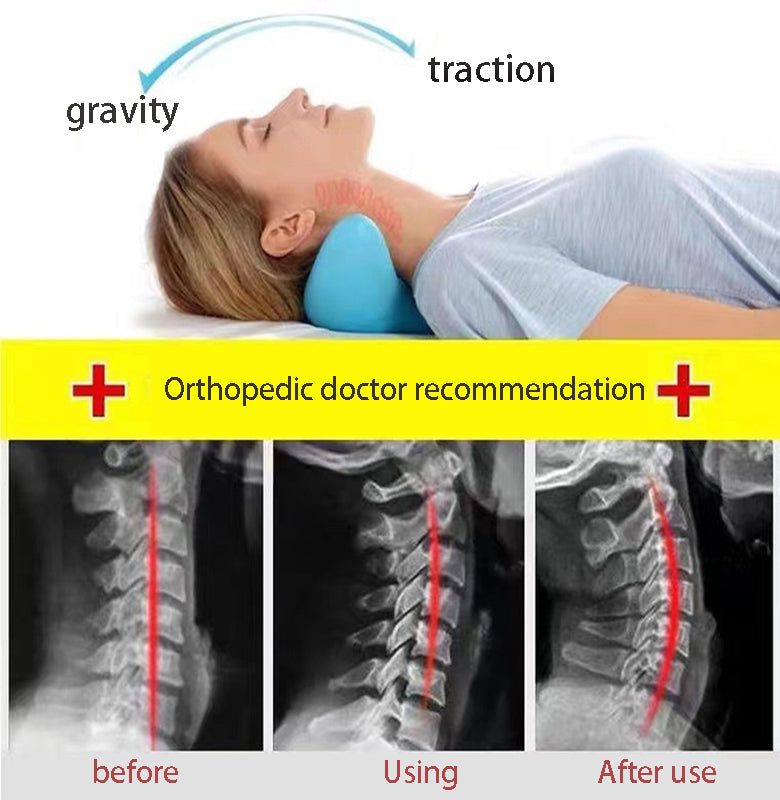 Wellness Nackenstütze unisex, ideal zur Schmerzlinderung und HWS-Korrektur.