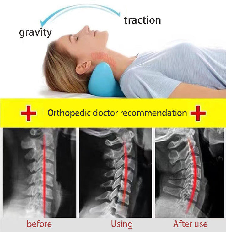 Wellness Nackenstütze unisex, ideal zur Schmerzlinderung und HWS-Korrektur.