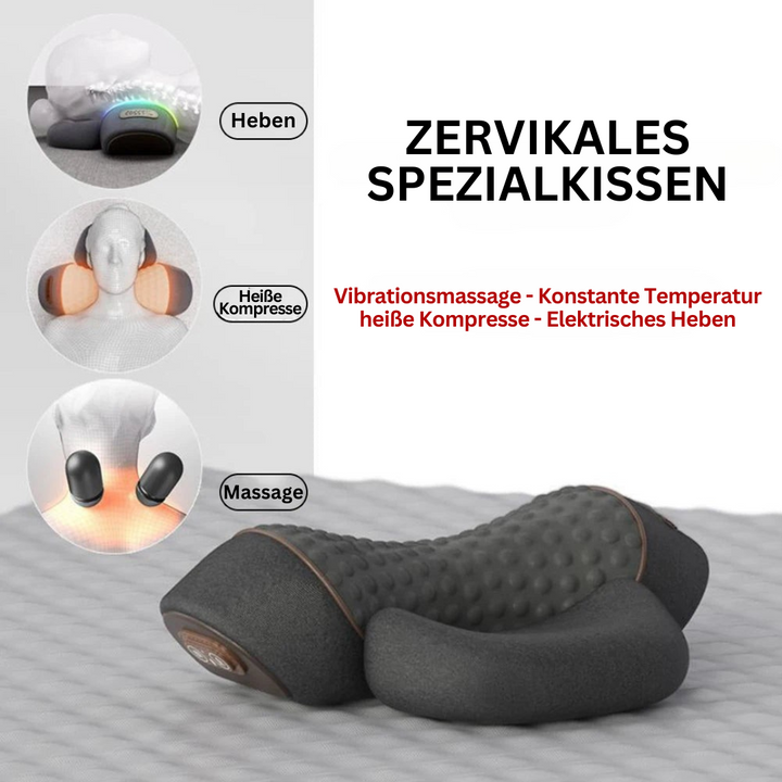 Weiches Unisex Nackenwärmekissen für höchsten Komfort. Mit Nackenmassage, Heizfunktion für Wellness & Gesundheit.