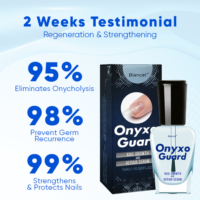 Unisex Nagelserum für gesunde Nägel. Repariert, stärkt und fördert das Wachstum brüchiger Nägel mit Biotin.