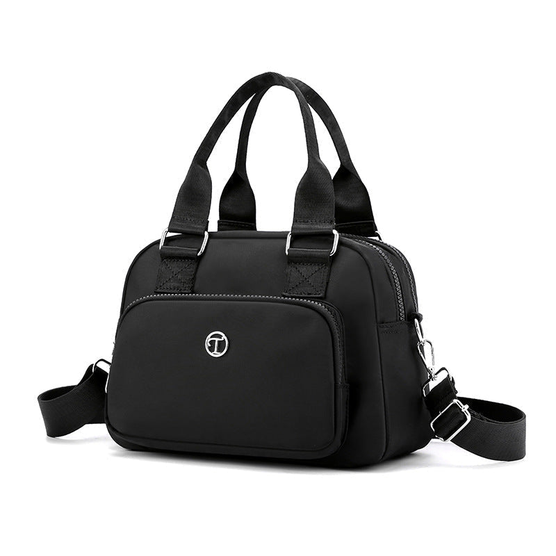 Modische Outdoor-Tasche, großes Fassungsvermögen, robustes Nylon, für jedes Wetter geeignet.