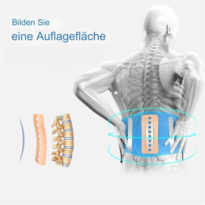 Therapeutischer Rückenstützgürtel fördert Gesundheit und lindert Schmerzen im unteren Rückenbereich.