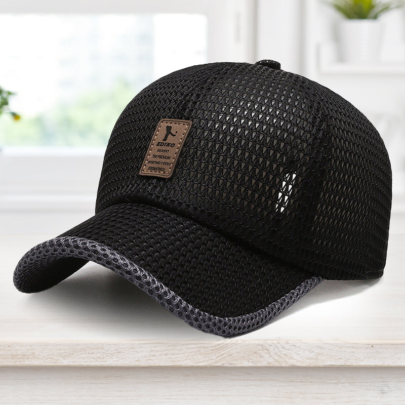 Unisex Outdoor Baseballmütze, atmungsaktiv, mit UV-Schutz für Sport & Freizeitaktivitäten.