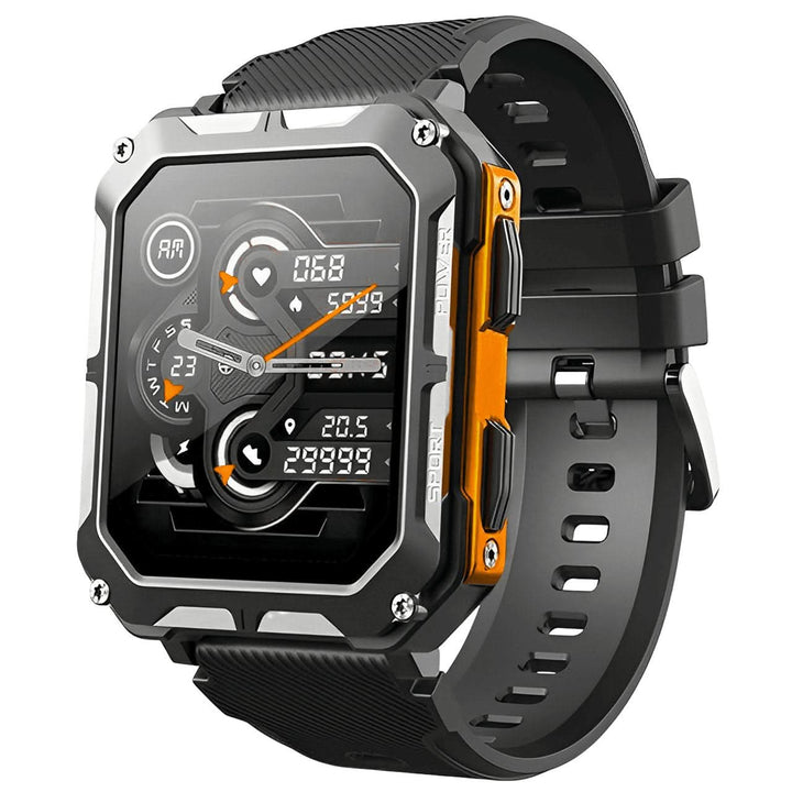 Unisex Outdoor Smartwatch, robust & multifunktional. Ideal für Abenteuer, Sport und täglichen Gebrauch.