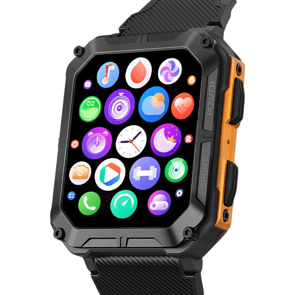 Multifunktionale Unisex Smartwatch für Herren & Damen, Sport, Outdoor & Alltag. Digitaluhr mit vielen Funktionen.