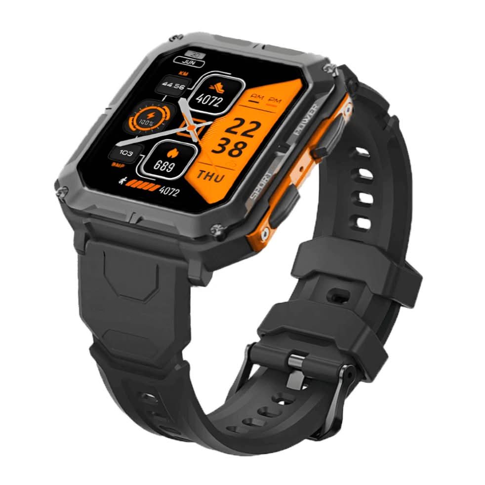 Stoßfeste Militärstandard Smartwatch, unisex. Robuste Digitaluhr für zuverlässige Leistung im Outdoor-Bereich.