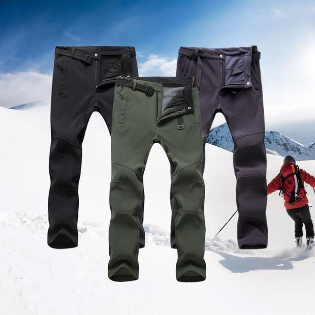 Robuste Winterhose für Herren, Damen; winddicht, warm & wasserabweisend. Ideal für Ski, Snowboard & Wanderungen.