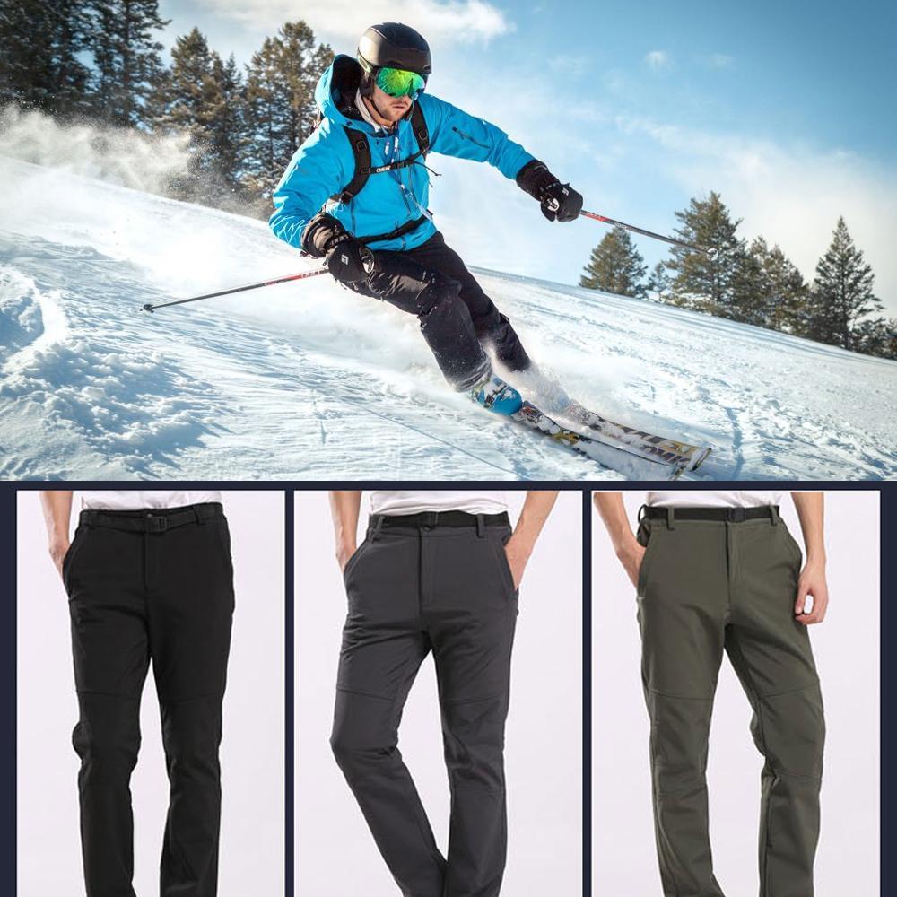 Warme Thermo-Wanderhose für Kinder, Herren & Damen; winddicht & wasserabweisend für kalte Outdoor-Abenteuer.
