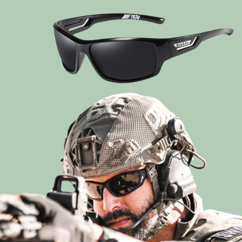 Unisex Photochrome Polarisierte Sonnenbrille für Outdoor-Aktivitäten mit UV-Schutz und Blendschutz.