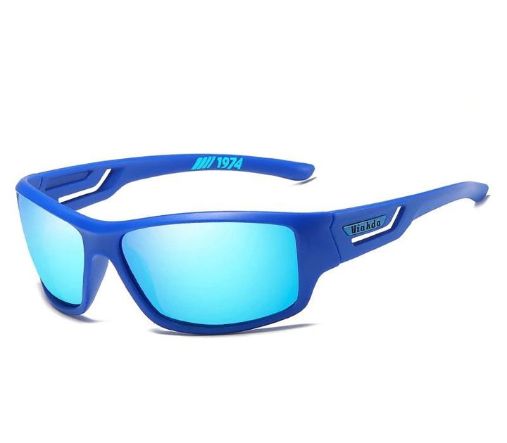 Leichte Unisex Sportsonnenbrille, photochrom & polarisiert. Optimaler Blendschutz & UV-Schutz.