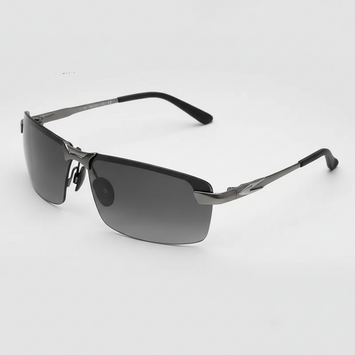 Unisex polarisierte photochrome Sonnenbrille mit UV400 Schutz, ideal für Tag und Nacht.