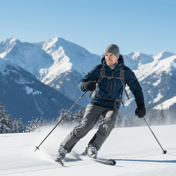 Bequeme, warme Unisex Winterhandschuhe mit Touchscreen-Fingern, winddicht für Kälteschutz beim Sport.