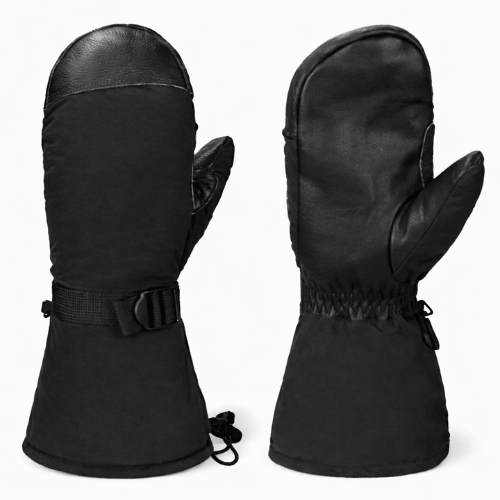 Nahaufnahme: POWERGLOVE Unisex Winterhandschuhe, rutschfest, winddicht und warm mit Touchscreen-Spitze.