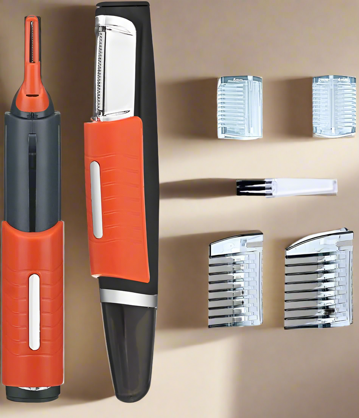 Unisex Präzisions-Trimmer für Bart, Nase, Ohren & Augenbrauen. Vielseitiger Haarschneider für präzise Körperpflege.
