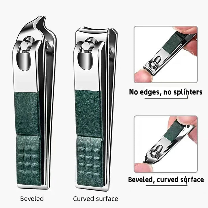 Professionelles Maniküre-Set: scharfe Nagelknipser & Tools aus Edelstahl für makellose Handnagelpflege.
