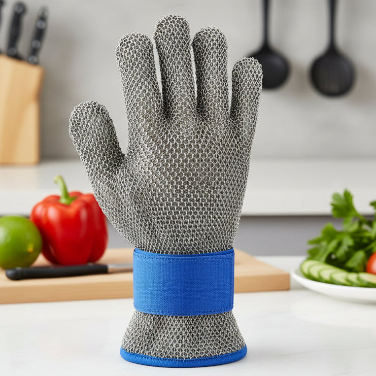 Unisex Profi-Schnittschutzhandschuhe für maximalen Schutz bei Arbeit & Handwerk. Robust & sicher.