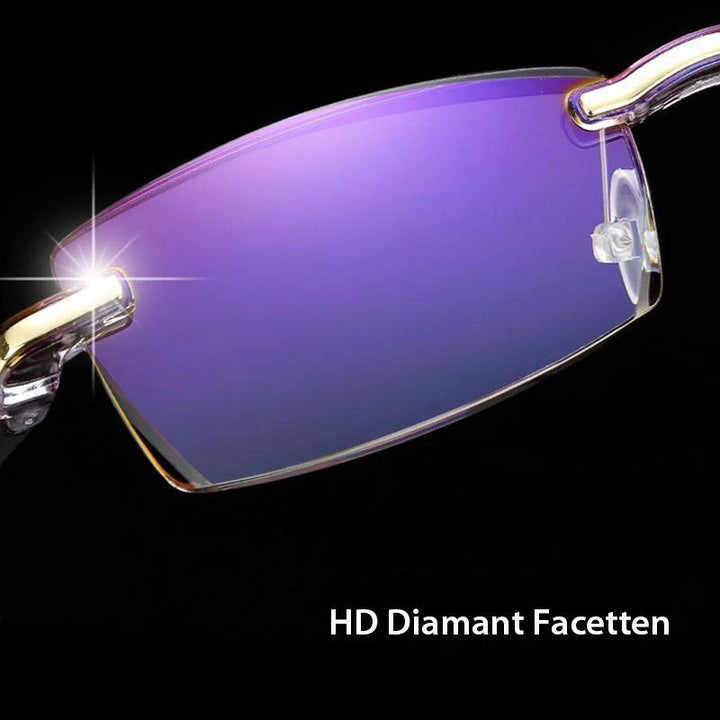 Elegante Unisex Sehhilfe: Progressive Lesebrille mit Anti-Blaulicht-Filter, TR90 für langanhaltenden Komfort.