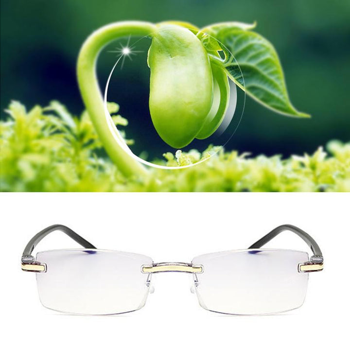 Komfortable Unisex Gleitsichtbrille, leicht & robust (TR90), mit Anti-Blaulicht-Filter für gesunde Augen.