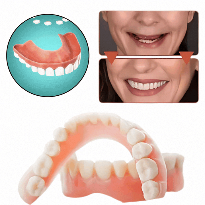 Flexibles Silikon-Anpassungsset für Prothesen: hygienisch, flexibel & druckstellenfrei.