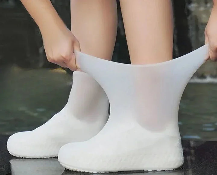 Unisex-Schuhschutz für Größe 34-45, wasserdicht & rutschfest für Regentage im Herbst/Winter.