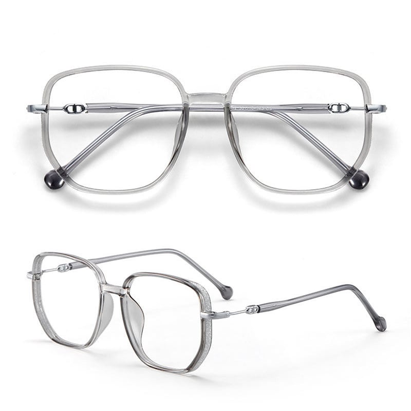 Unisex Randlose Lesebrille mit Blaulichtfilter, leicht & elegant, ideal für Bildschirmarbeit & Augenpflege.