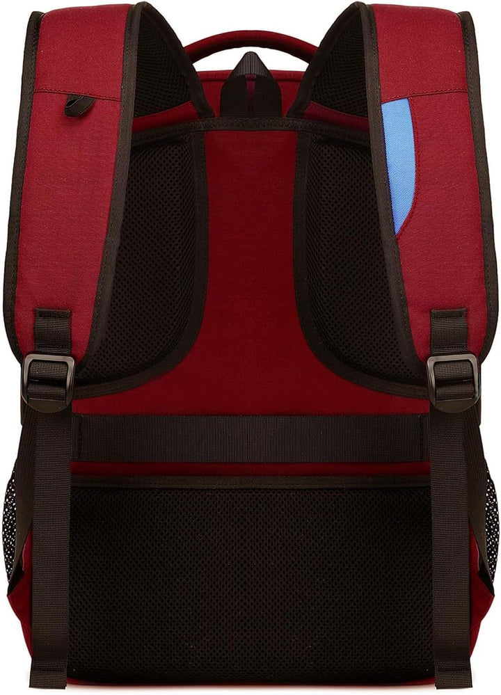 Sicherer Laptoprucksack für Pendler, wasserdicht, diebstahlsicher, externer Ladeanschluss.