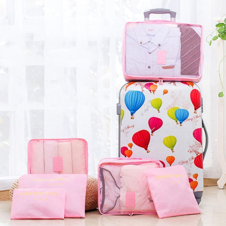Praktische Reiseorganizer als Packhilfen für ordentliche Aufbewahrung in Reisetaschen; robust & wasserdicht.