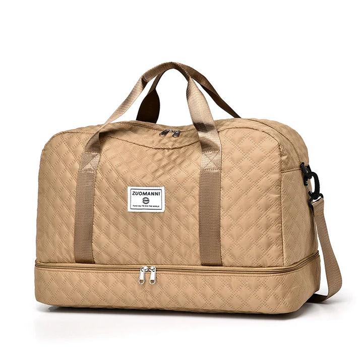 Multifunktionale faltbare Reisetasche, unisex. Spezielles Nass- & Schuhfach für effiziente Organisation.