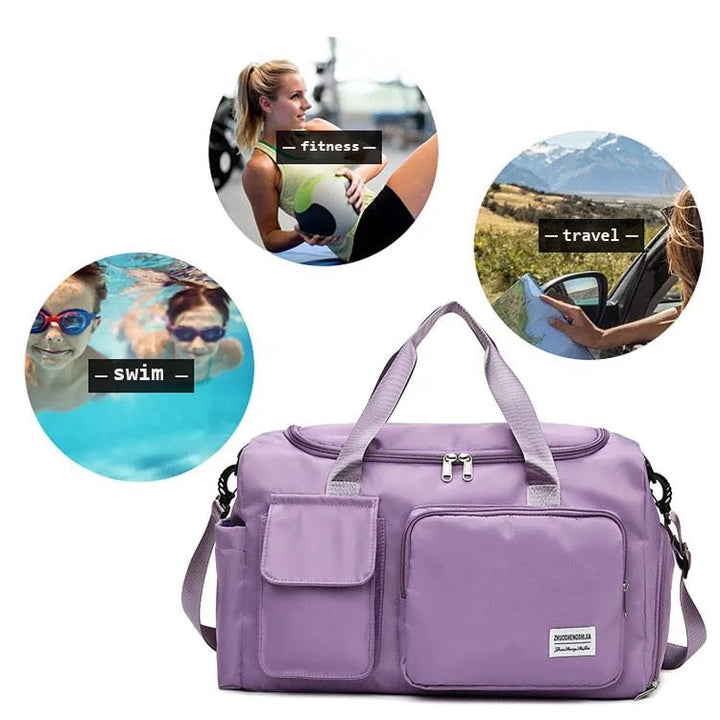 Elegante Reisetasche für Damen & Herren, mit cleverem Schuhfach für Sport & Freizeit.
